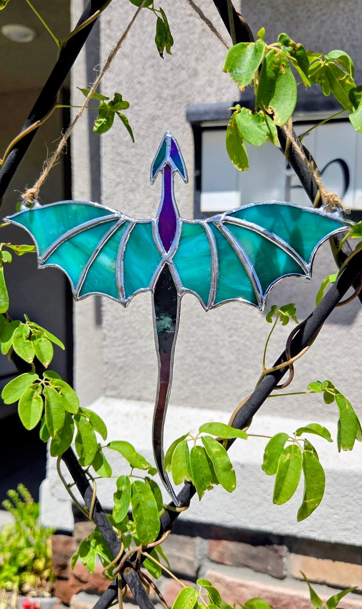 Dragon Stained Glass Decor