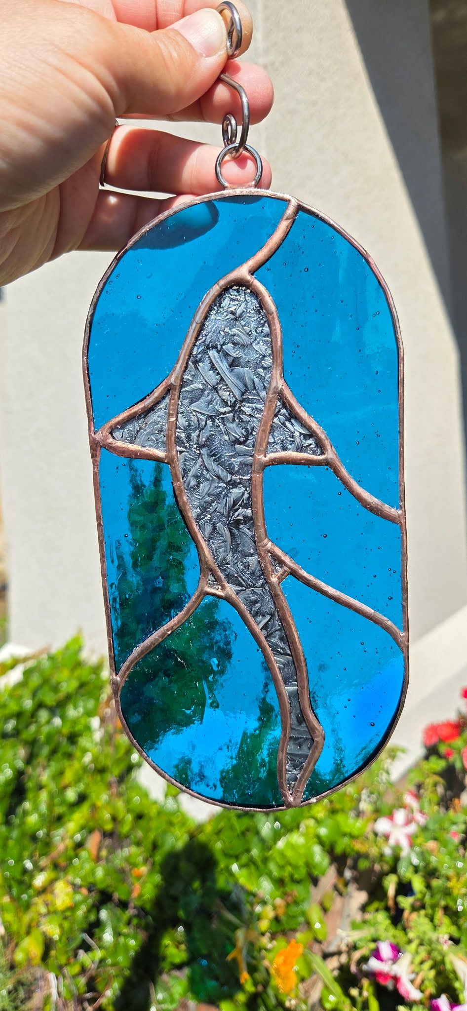 Shark Stained Glass Decor
