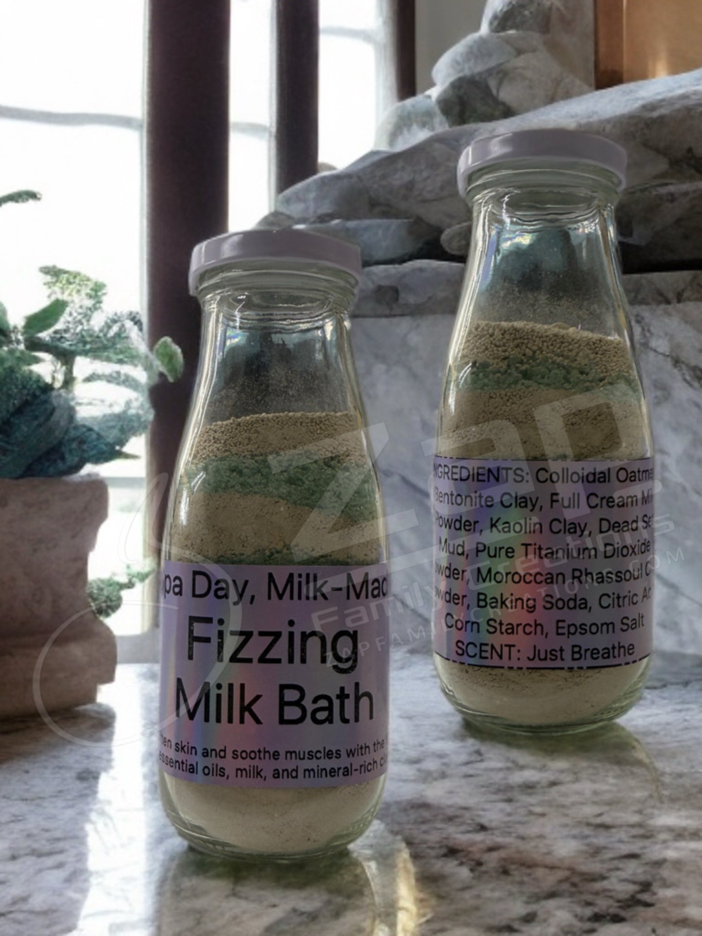 Fizzing Milk Bath- 8oz