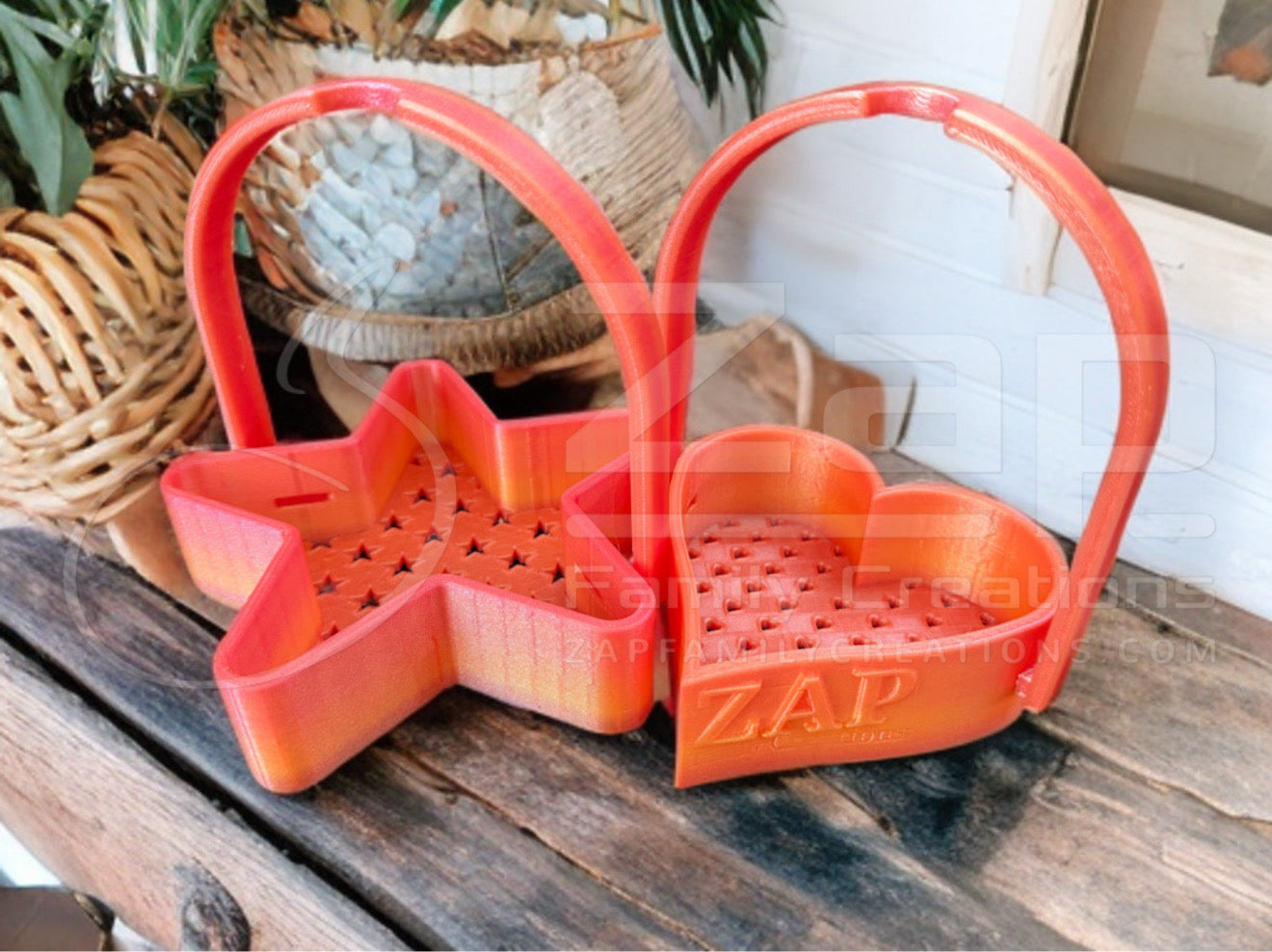 Bath Fizz Basket- Yellow/Orange