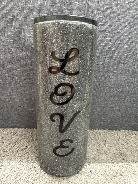 30oz Fatty Plaid Heart