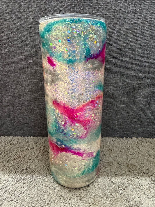 20oz Pink and Blue Alcohol