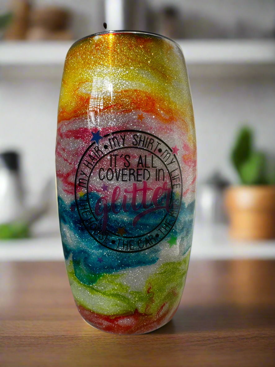 25oz Glitter