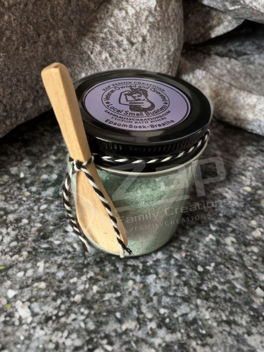 Luxury Epsom Soak- 8oz Breathe