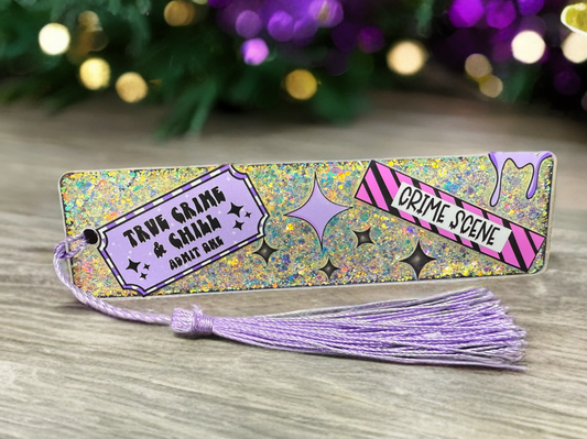 True Crime Bookmark