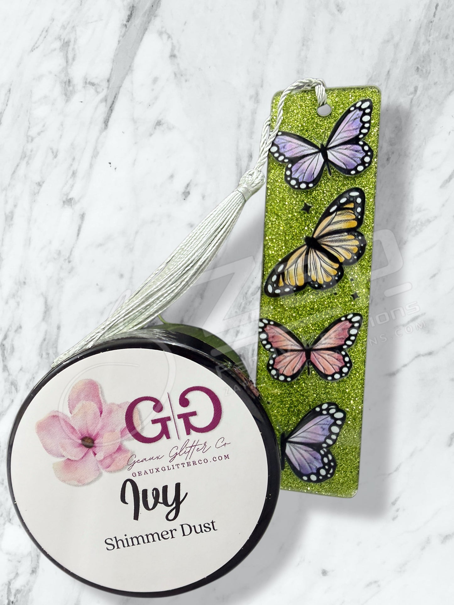 Butterfly Ivy Bookmark