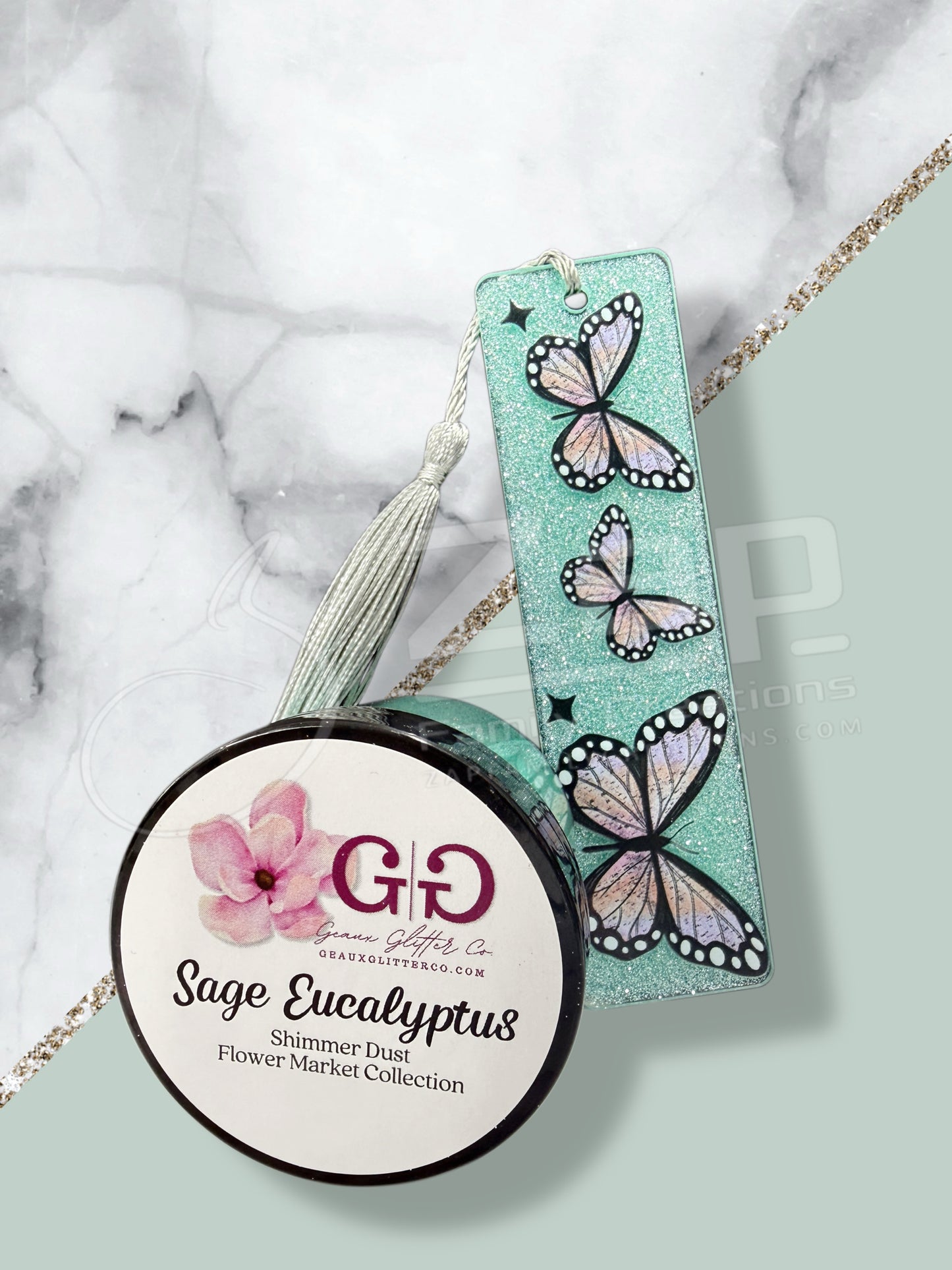 Butterfly Sage Bookmark