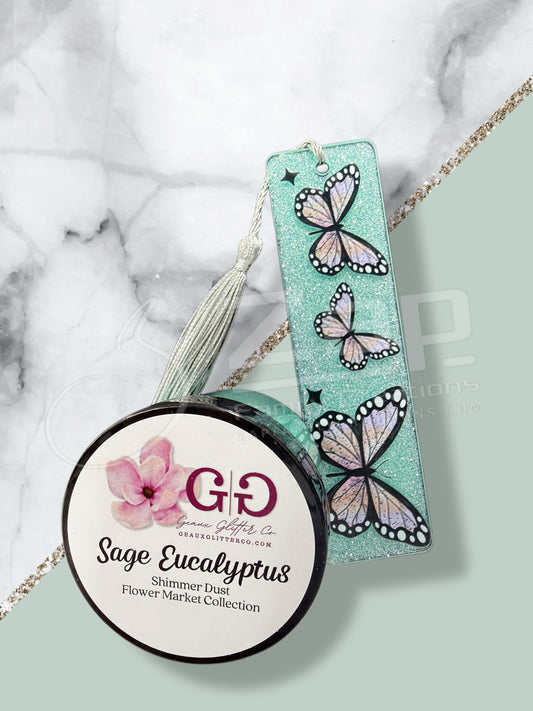 Butterfly Sage Bookmark