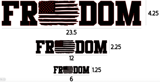 Freedom Decal